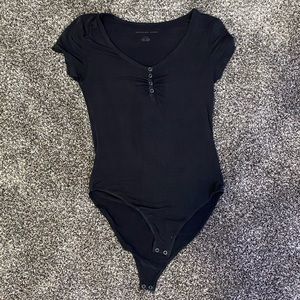 american eagle button up body suit